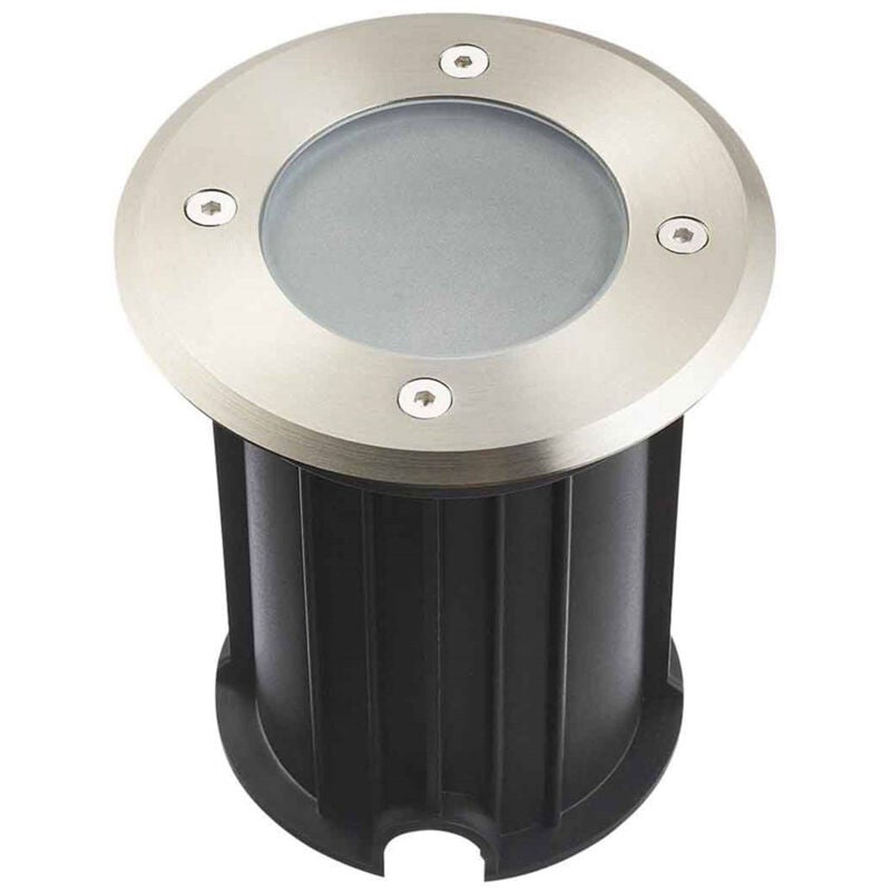 foto del prodotto supporto per il pavimento integrato gu10 ac220 240v ip67 resistenza all acqua rotonda 98mm diffusore fold