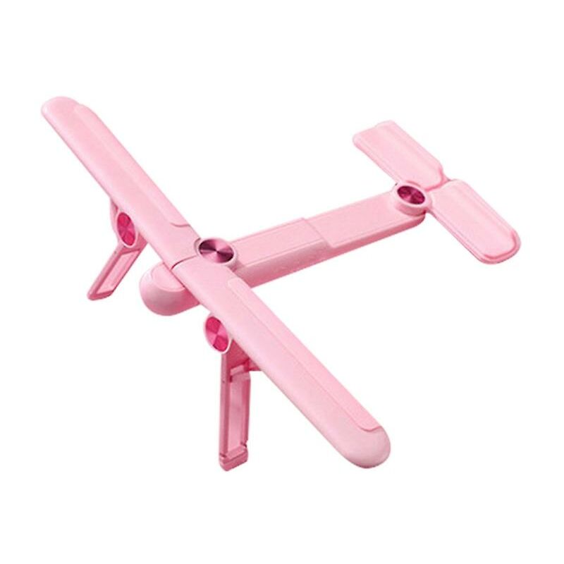 foto del prodotto supporto per laptop raffreddamento a supporto regolabile per laptop rosa