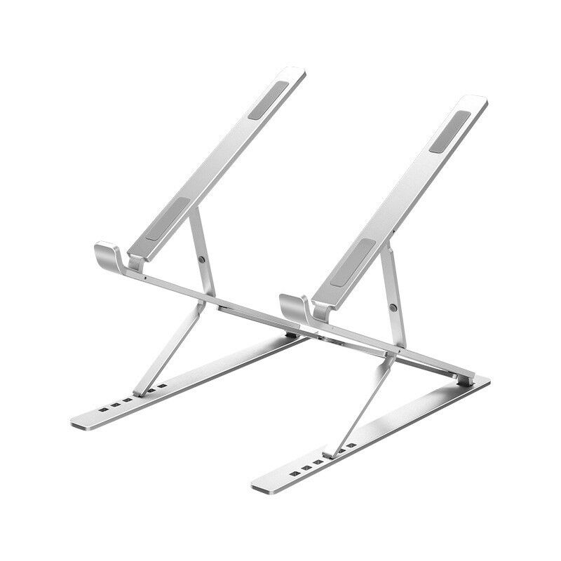 foto del prodotto supporto per laptop, supporto per laptop per scrivania, supporto ergonomico per computer con 7 angoli regolabili, supporto portatile per laptop in