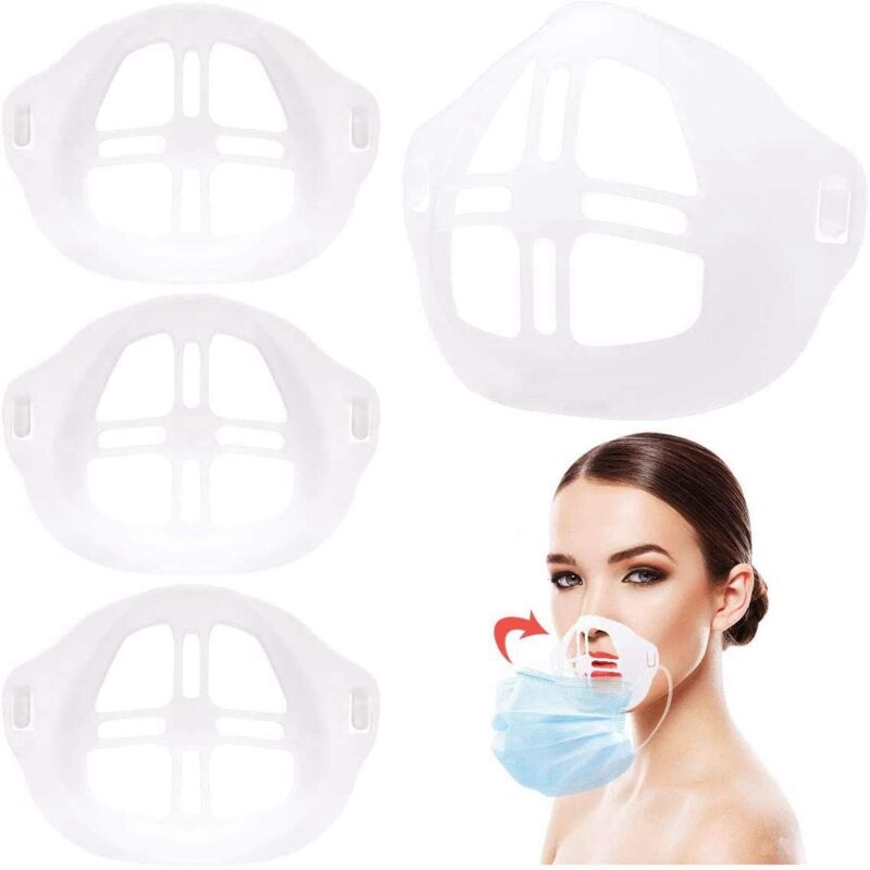 foto del prodotto supporto per maschera, 8 pezzi supporto interno per maschera pi spazio per una respirazione confortevole lavabile riutilizzabile 