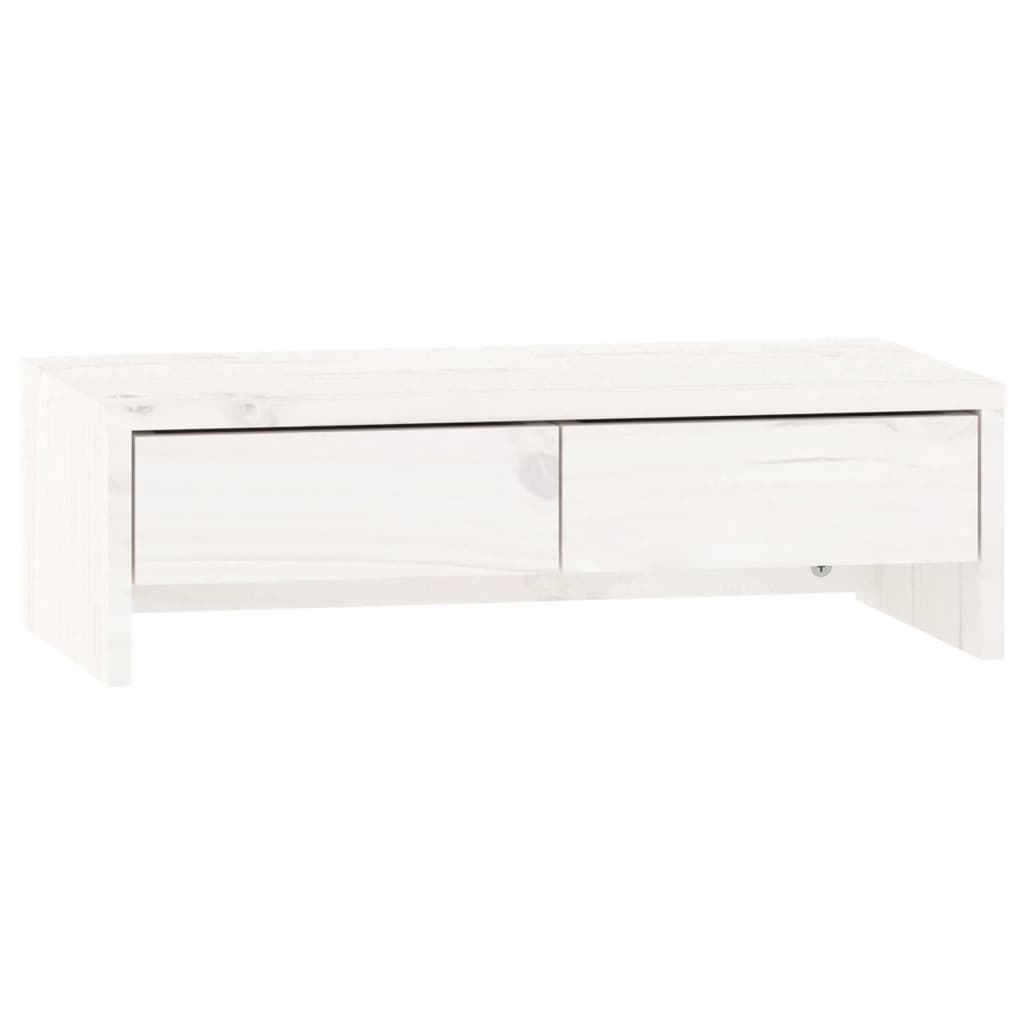 immagine 0 del prodotto supporto per monitor 50 x 27 x 15 cm legno massello di pino bianco 02 0021220
