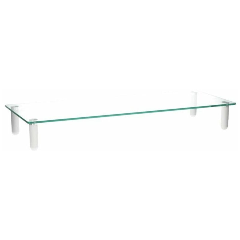 foto del prodotto supporto per monitor gsc trasparente bianco