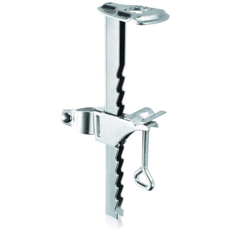 foto del prodotto supporto per ombrellone in acciaio zincato supporto per balcone per ombrelloni supporto per ombrellone da balcone 25 32mm 1 pezzo 