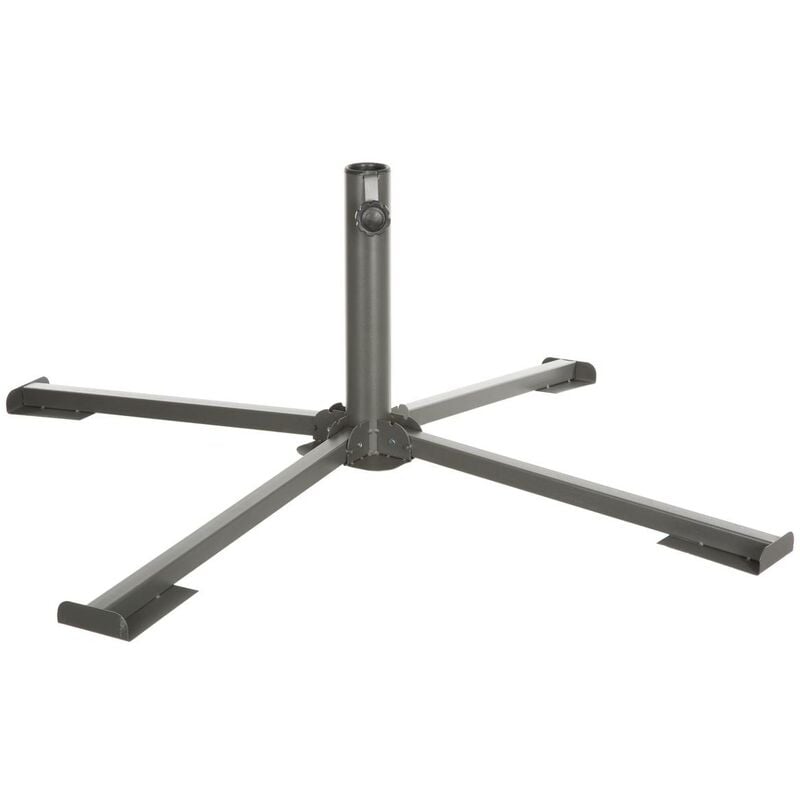 foto del prodotto supporto per ombrellone pieghevole da 25 kg in acciaio trattato con resina epossidica hesp ride