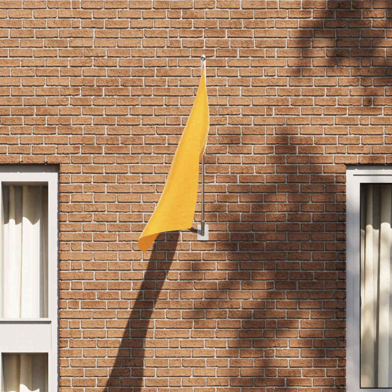 foto del prodotto supporto per palo della bandiera argento 10.5 x 7.5 cm acciaio - vidaxl