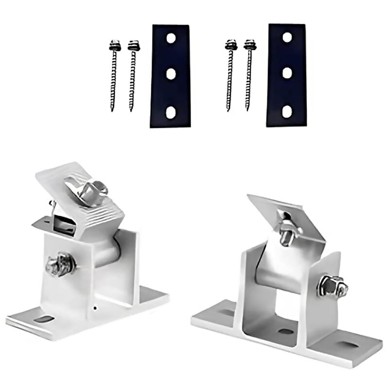 foto del prodotto supporto per pannello solare ej.life, kit di montaggio per pannello solare, staffa 15 30 , supporto fotovoltaico, per tetto piano, montaggio a