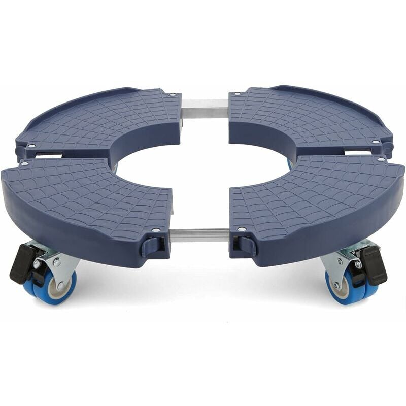 foto del prodotto supporto per piante con ruote, rotazione a 360 , capacit 200 kg, vassoio regolabile 40 54 cm, portavasi per interni ed esterni, pianta, base per