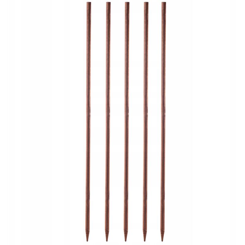foto del prodotto supporto per piante da fiore pali impregnati 5 pz kadax
