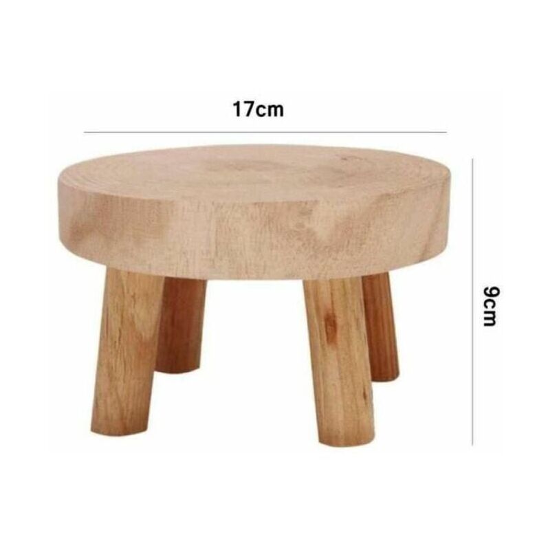 foto del prodotto supporto per piante in legno. vaso di fiori. base. sgabello. dentro. all estero. giardino. espositore per piante succulente per risparmiare spazio