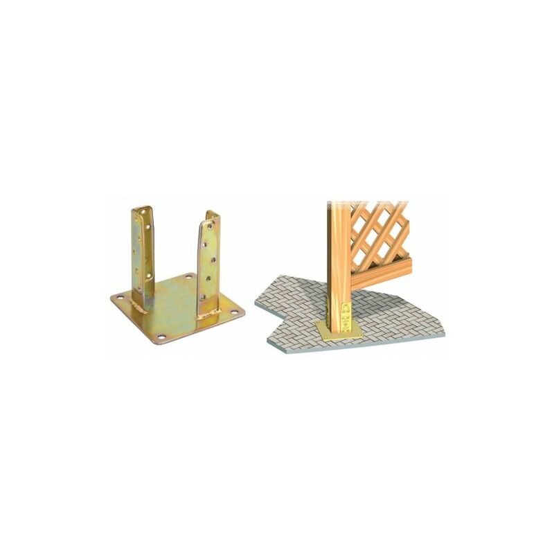 foto del prodotto supporto per pilastri art.800 mm 202 x 202 aldeghi