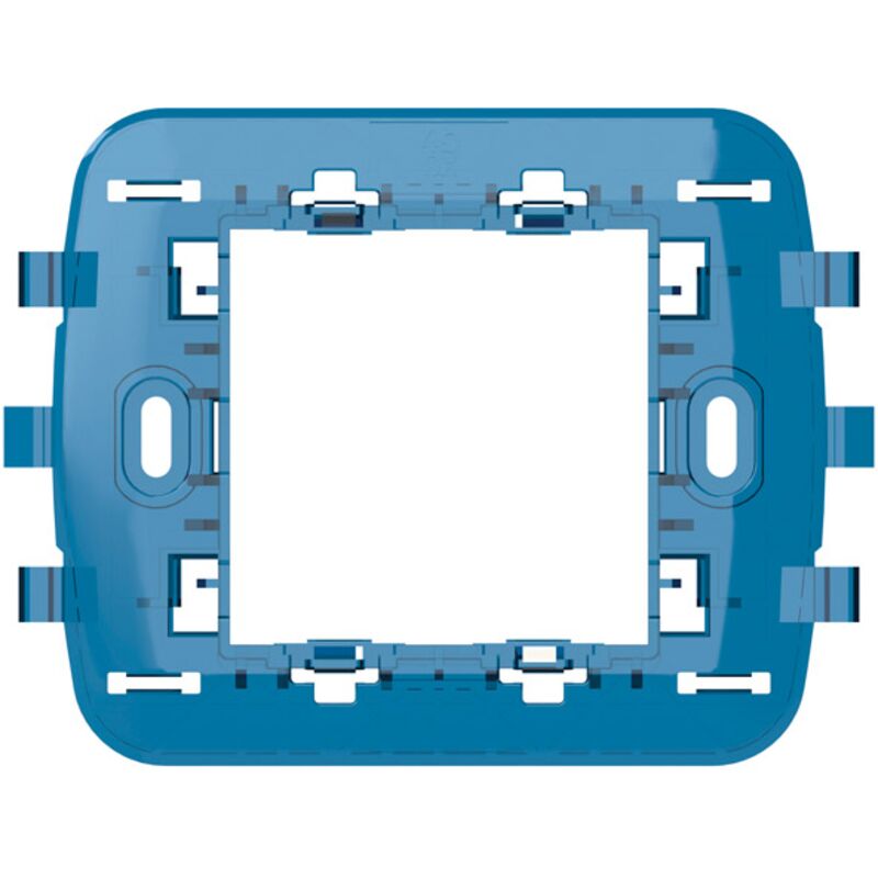 foto del prodotto supporto per placca a 2 moduli, serie b, compatibile bticino e vimar 4box libero 4b.bv.2m