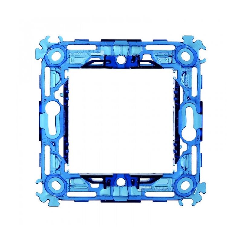 foto del prodotto supporto per placca a 2 moduli, serie venus, compatibile con serie vimar ark ettroit va0202