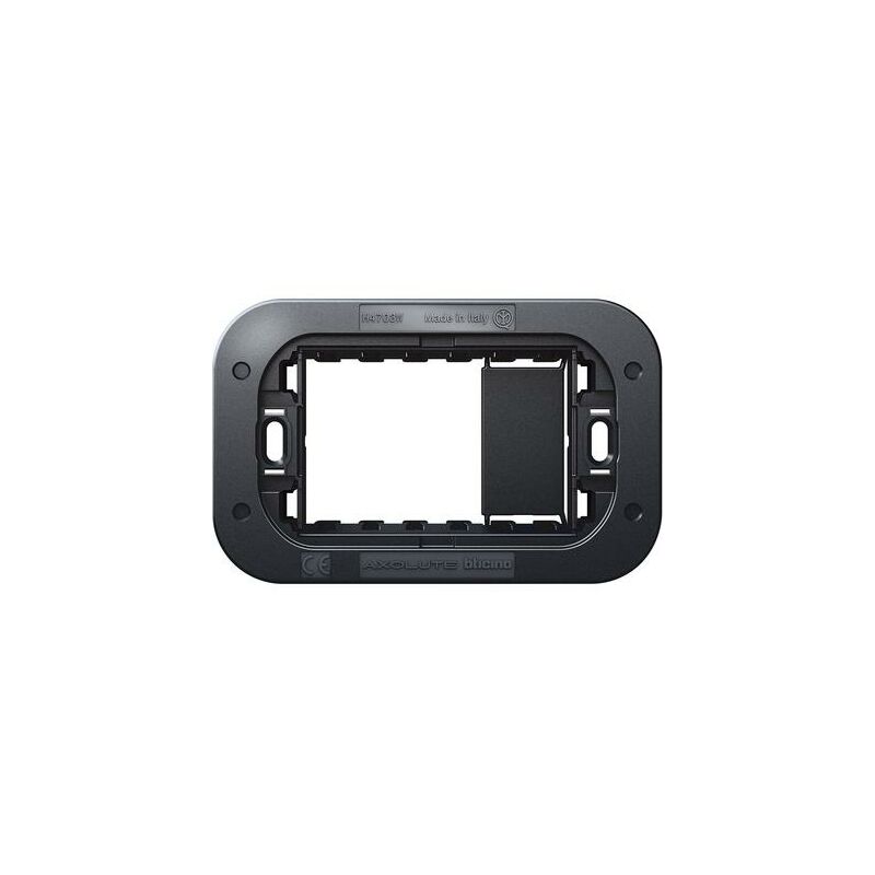 foto del prodotto supporto per placche axolute air, 3 moduli e 2 moduli, fissaggio con viti