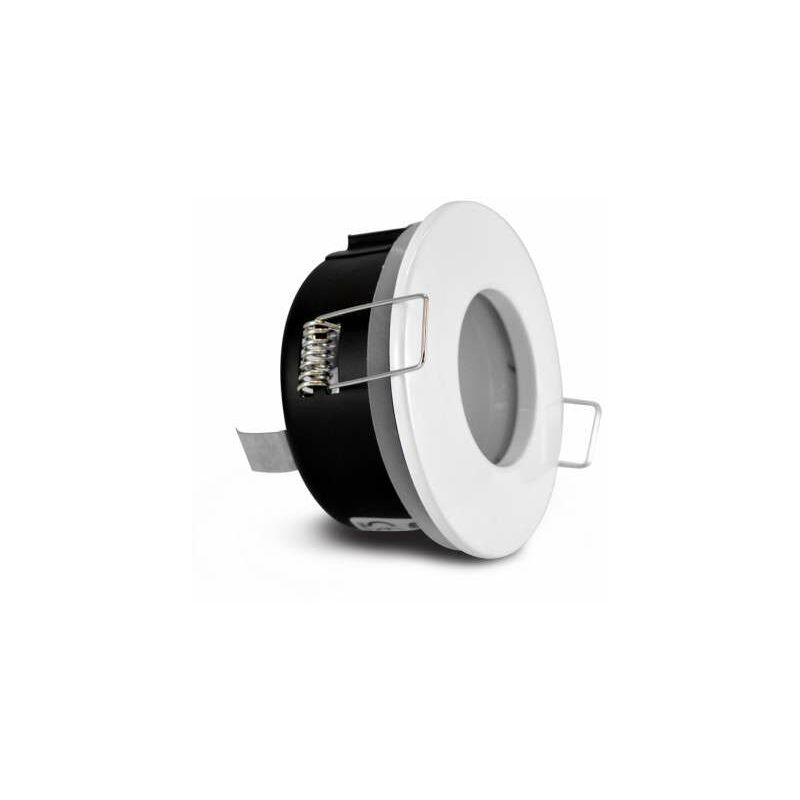 foto del prodotto supporto per punti ip65 round white 82mm