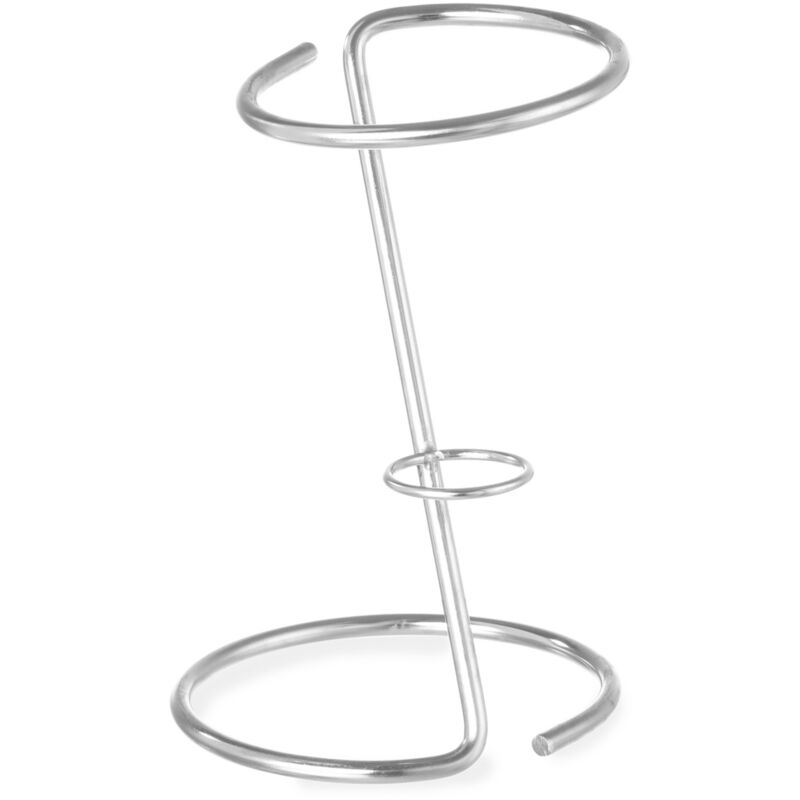 foto del prodotto supporto per sacchetti a cono per patatine fritte e snack, acciaio inossidabile, altezza 175 mm hendi 630907