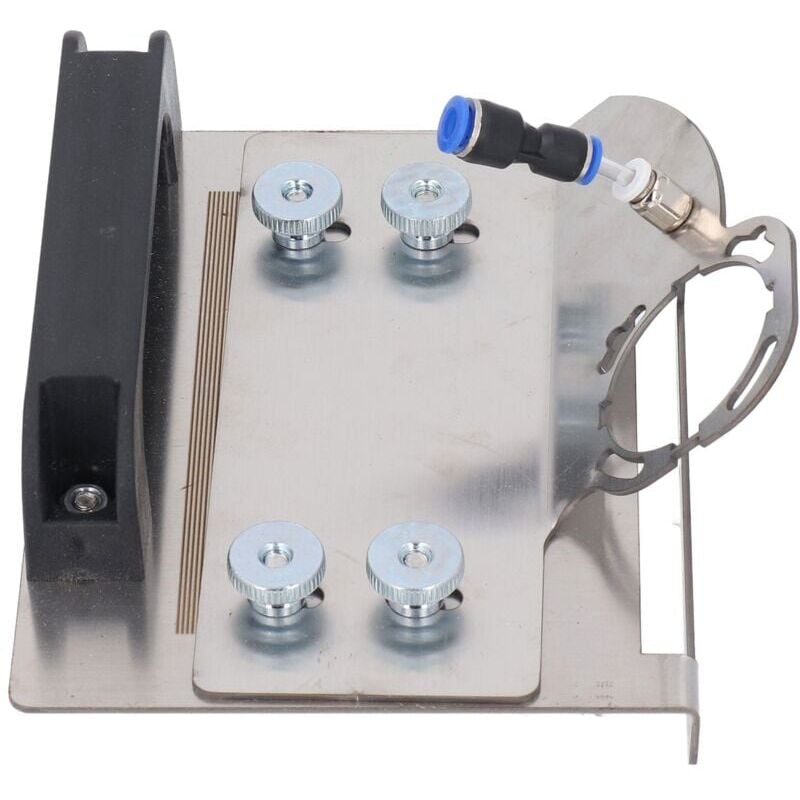 foto del prodotto supporto per smerigliatrice angolare per piastrelle, taglio smussato a 45 gradi, supporto regolabile in acciaio inossidabile, pietra ceramica