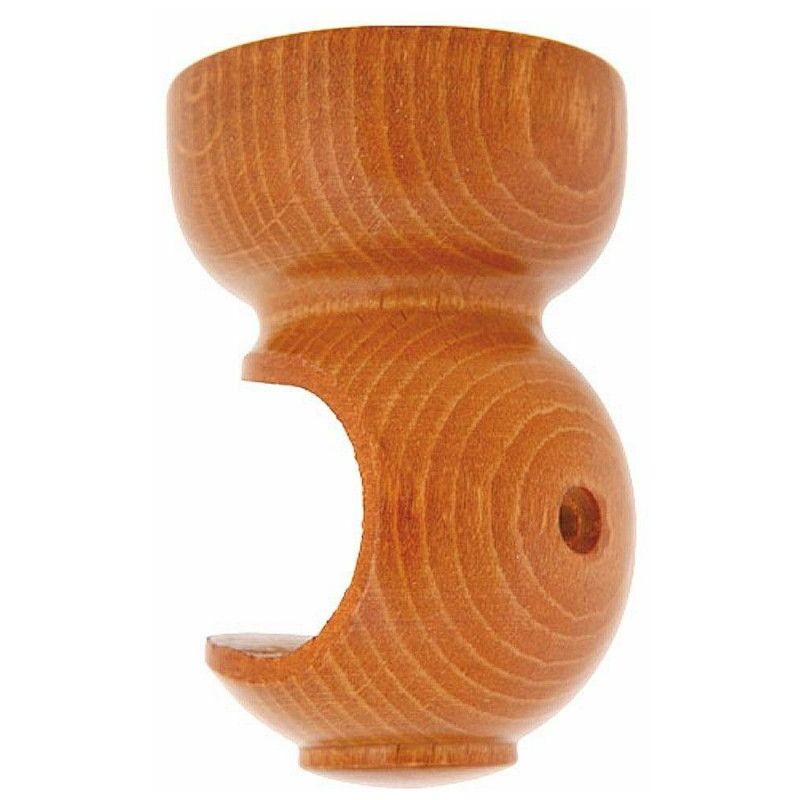 foto del prodotto supporto per soffitto in legno liscio 20x 68 mm. teak