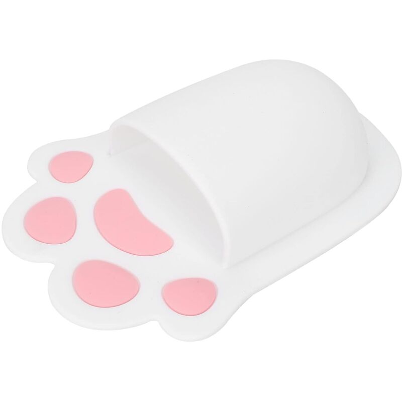 foto del prodotto supporto per spazzolino da denti in silicone cartoon organizzatore da parete per strumenti da bagno a casa