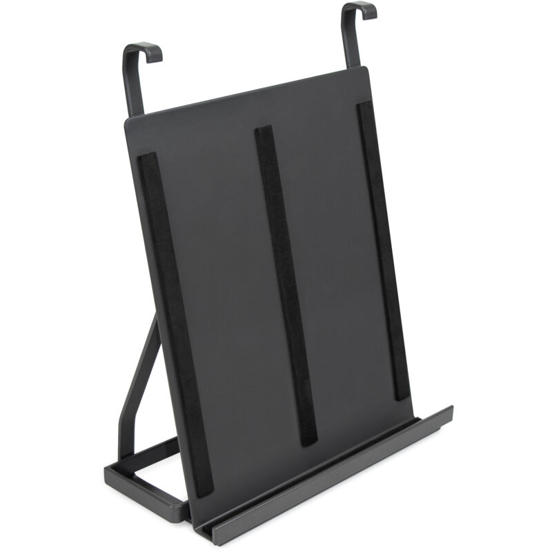 foto del prodotto supporto per tablet da appendere in acciaio emuca grigio antracite