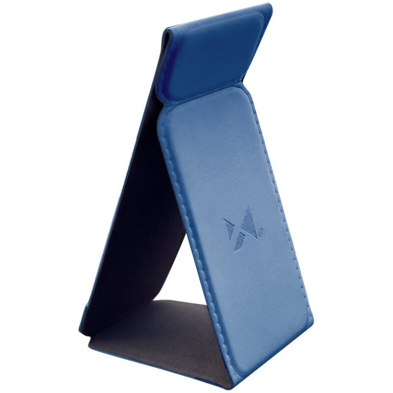 foto del prodotto supporto per telefono autoadesivo grip stand, blu scuro