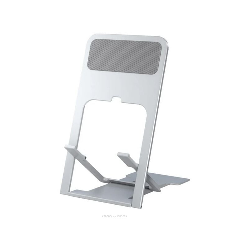 foto del prodotto supporto per telefono cellulare pieghevole multi angolo mini desktop supporto per tablet portatile in plastica cava per iphone 12 11 8 7 pro staffa