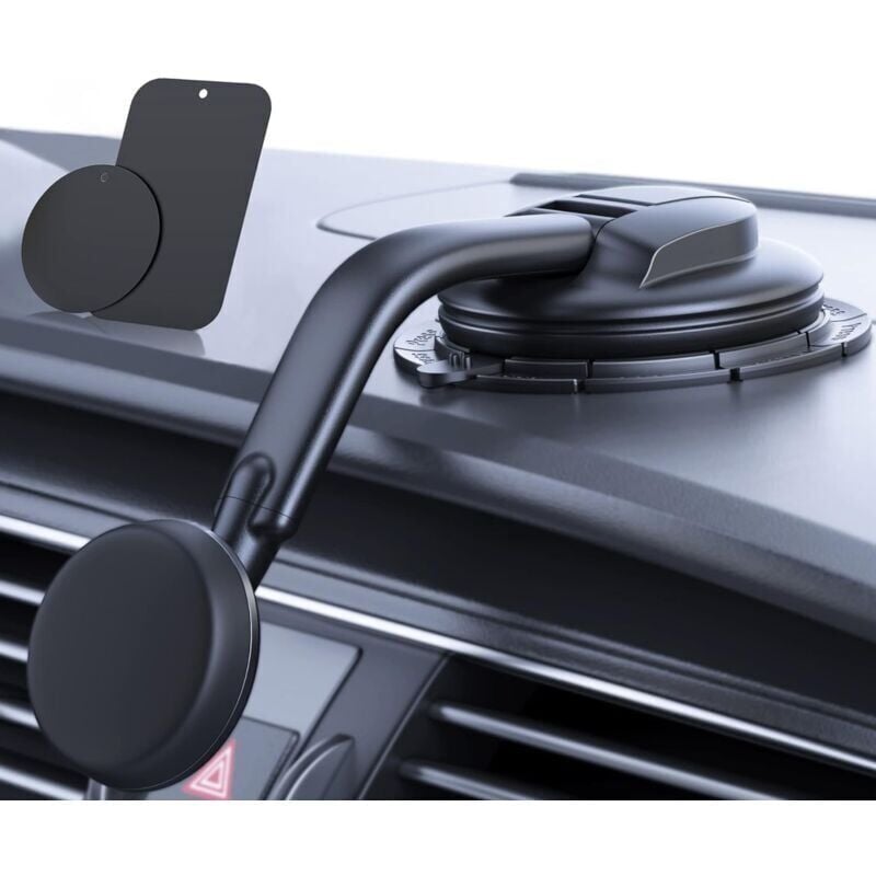 foto del prodotto supporto per telefono da auto magneti potenti per cruscotto e parabrezza supporto per telefono con ventosa adatto per iphone android supporto per