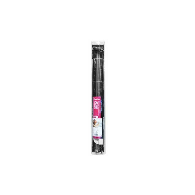 foto del prodotto supporto per tenda doccia a raggiera in acciaio sostegno 8 aste d.70 cm 21658 