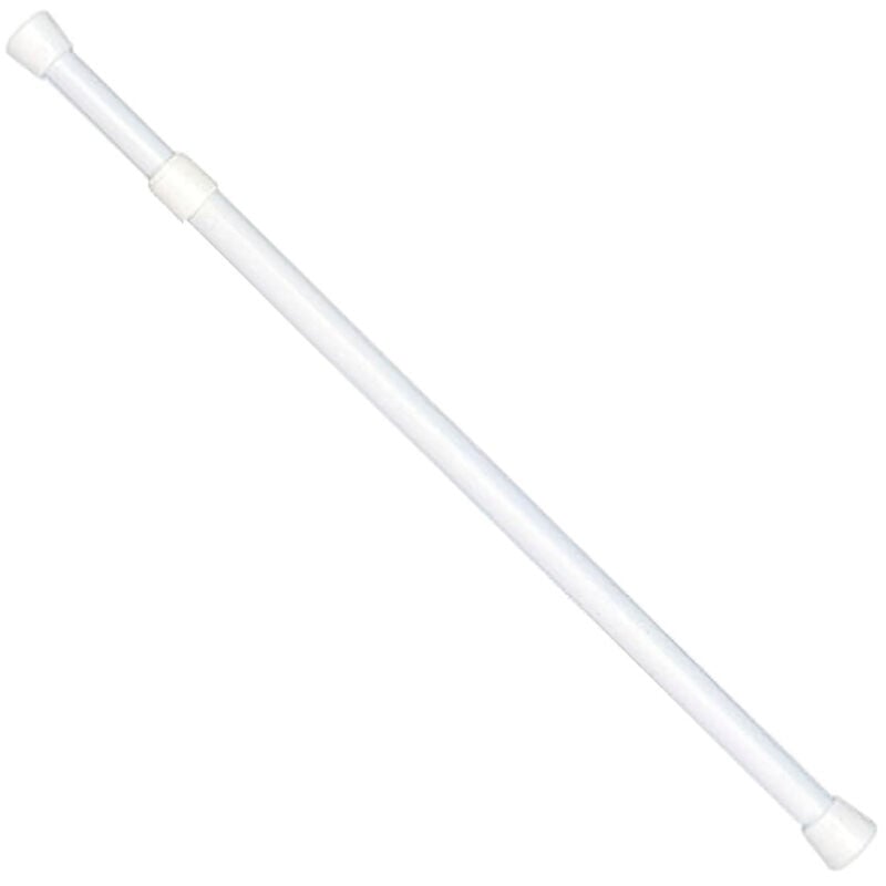 foto del prodotto supporto per tende estensibile automatico 12 62 95 bianco