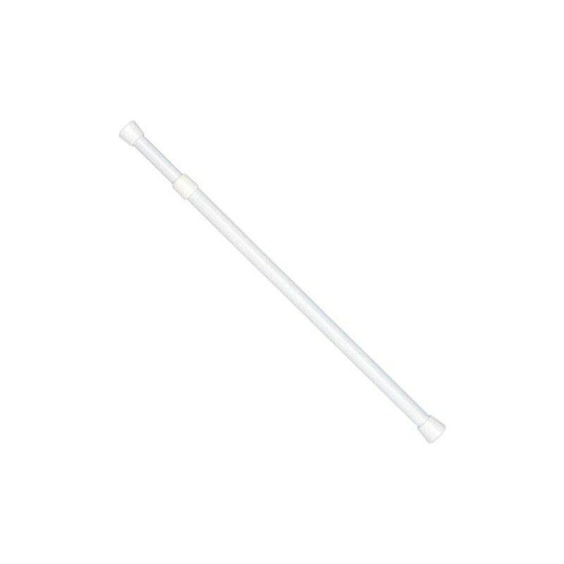 foto del prodotto supporto per tende estensibile automatico 8 30 50 bianco 2 pezzi 