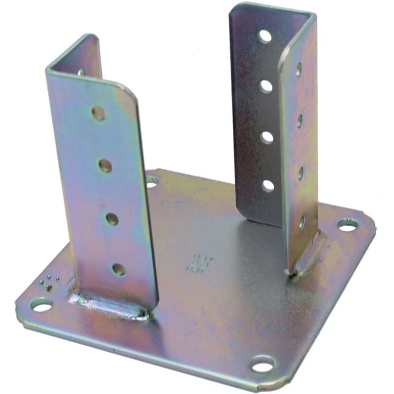 foto del prodotto supporto per travi su pavimento da mm.90x90