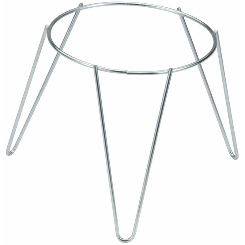 foto del prodotto supporto per vaso da fiori zincato 22 cm