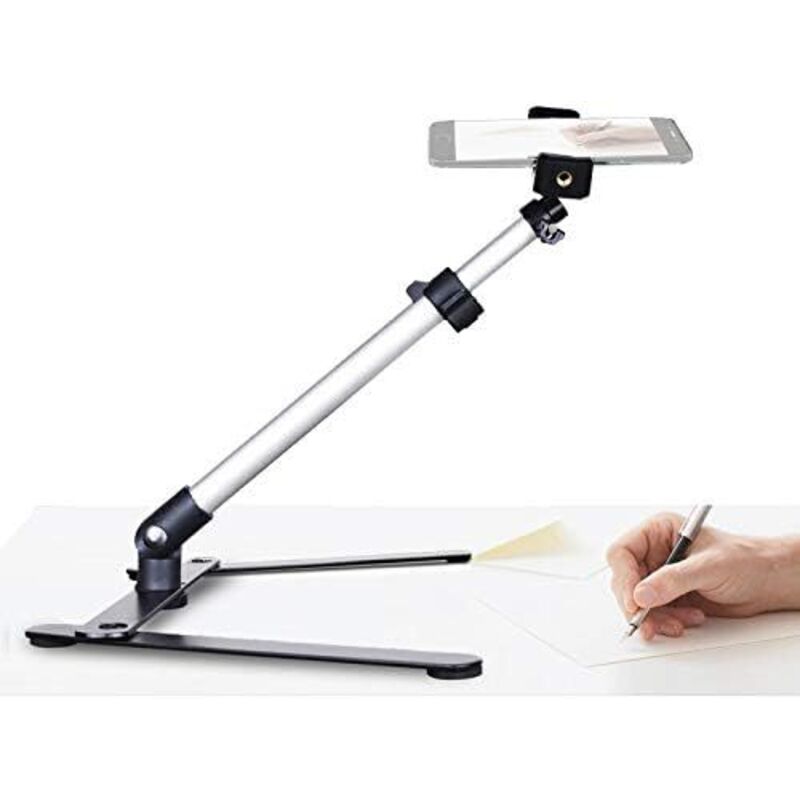 foto del prodotto supporto per video calligrafia, supporto da tavolo per telefono per cucinare, creare, dimostrare, disegnare, fare schizzi, registrare streaming live