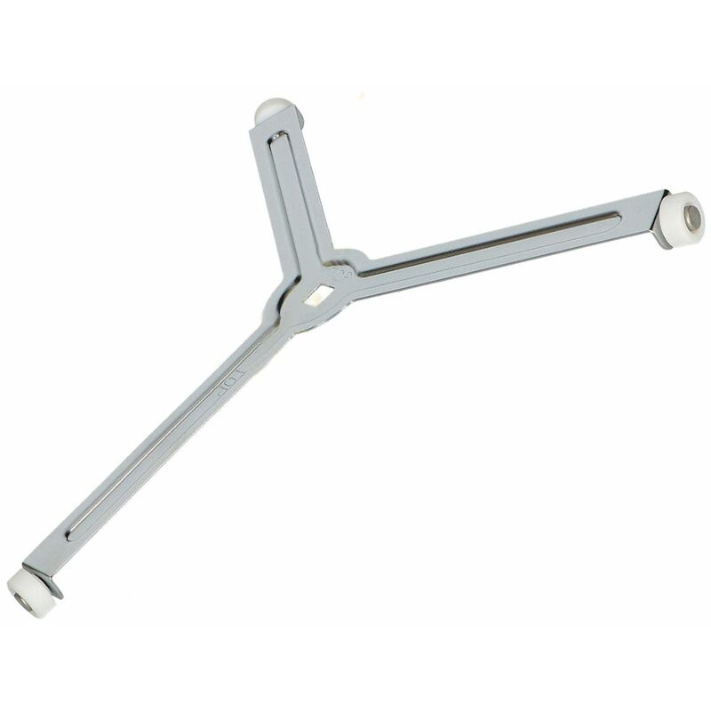 foto del prodotto supporto piatto rotante di metallo con 3 rotelle forni a microonde sharp 339069