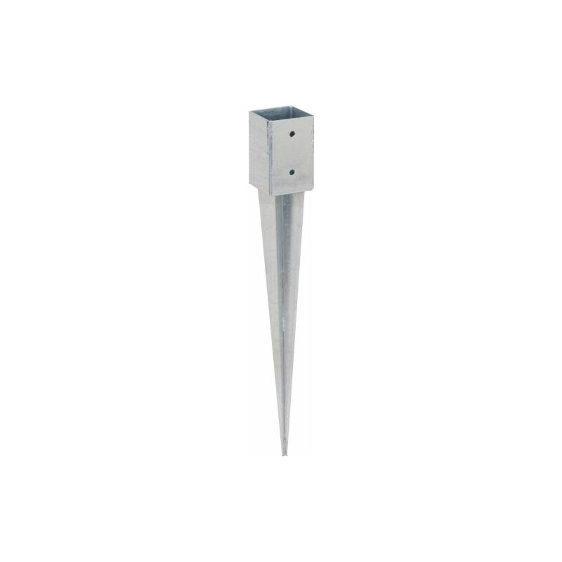foto del prodotto supporto pilastro zinc. fuoco art.797 91x91 mm