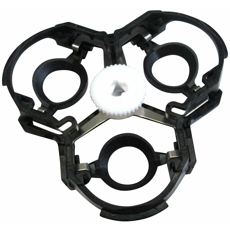 foto del prodotto supporto plastico originale supporto testina rasoi, tagliacapelli philips 37020
