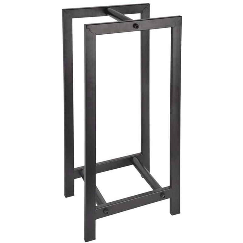 foto del prodotto supporto porta tronchi nero esschert design