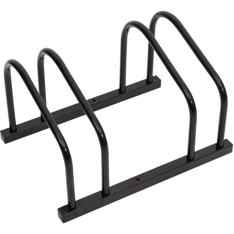 foto del prodotto supporto portabici per 2 bici acciaio nero 020004582