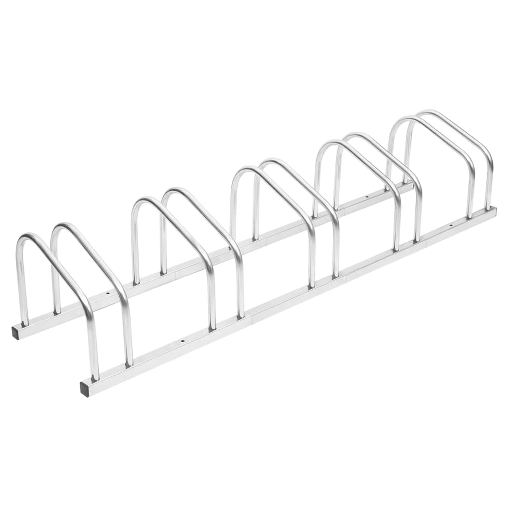 foto del prodotto supporto portabici per 5 biciclette 133,5 x 33 x 26 cm acciaio zincato 02 0004581