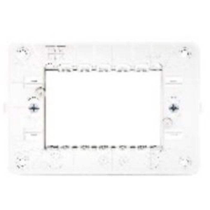 foto del prodotto supporto ribassato 3mod con viti urmet cod. 10703n 