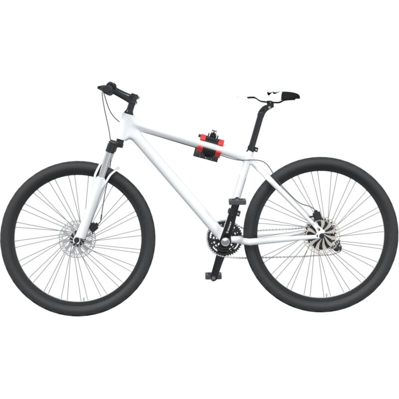 foto del prodotto supporto riparazione bici da parete pieghevole in acciaio vidaxl
