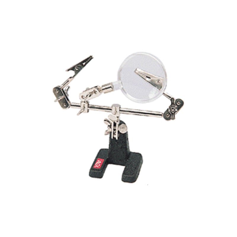 foto del prodotto supporto robox completo di lente e pinze 1451002 valex