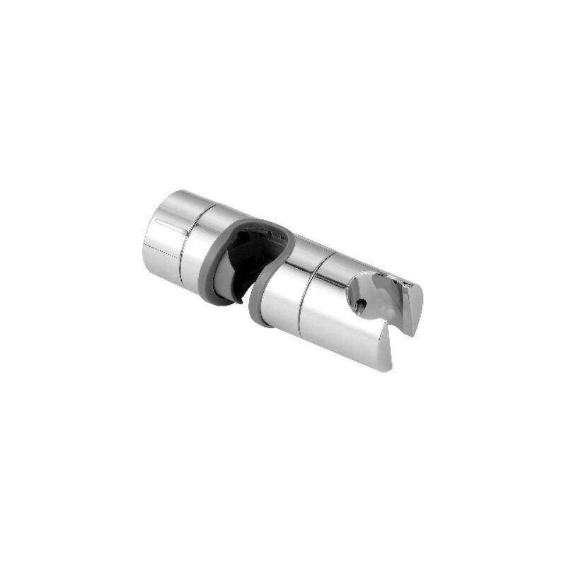 foto del prodotto supporto scorrevole in abs cromato per asta 18 25mm cromo dh