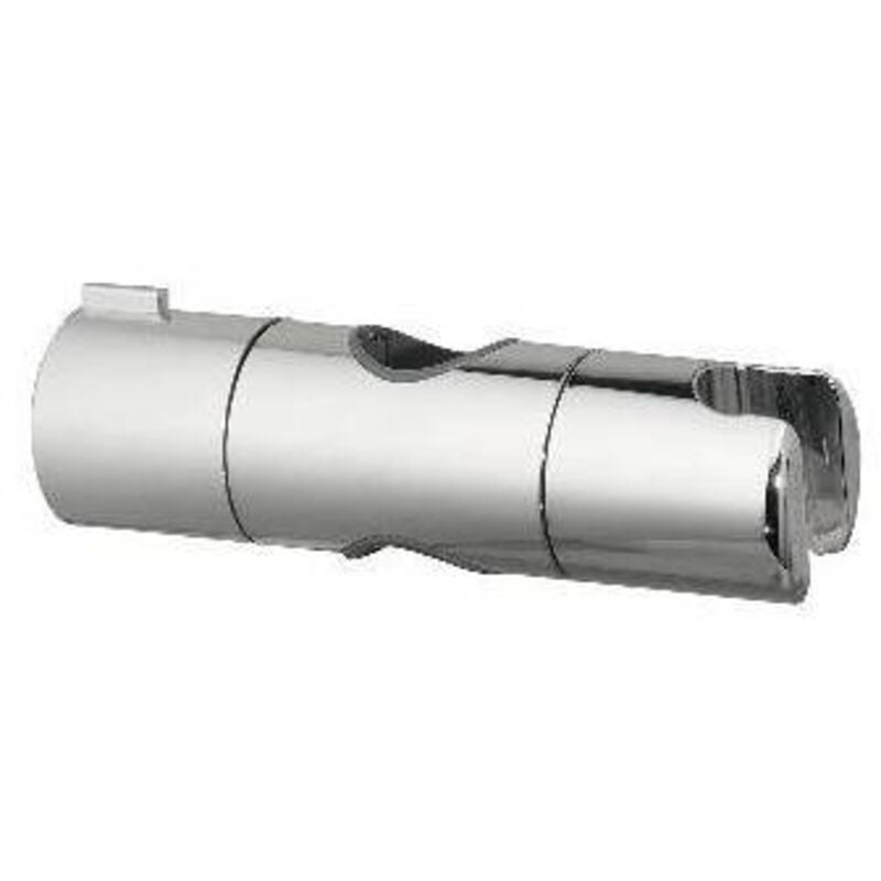 foto del prodotto supporto scorrevole in abs cromato per asta d. 25 mm cromo dh