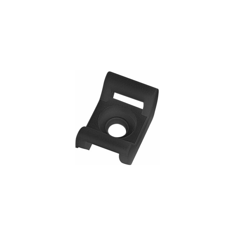 foto del prodotto supporto sella nylon nat 4,8 itp5498 per fascette su lamiera o plastica