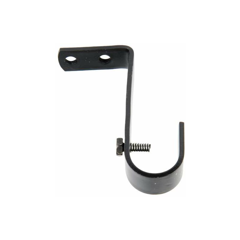 foto del prodotto supporto soffitto per tenda nero