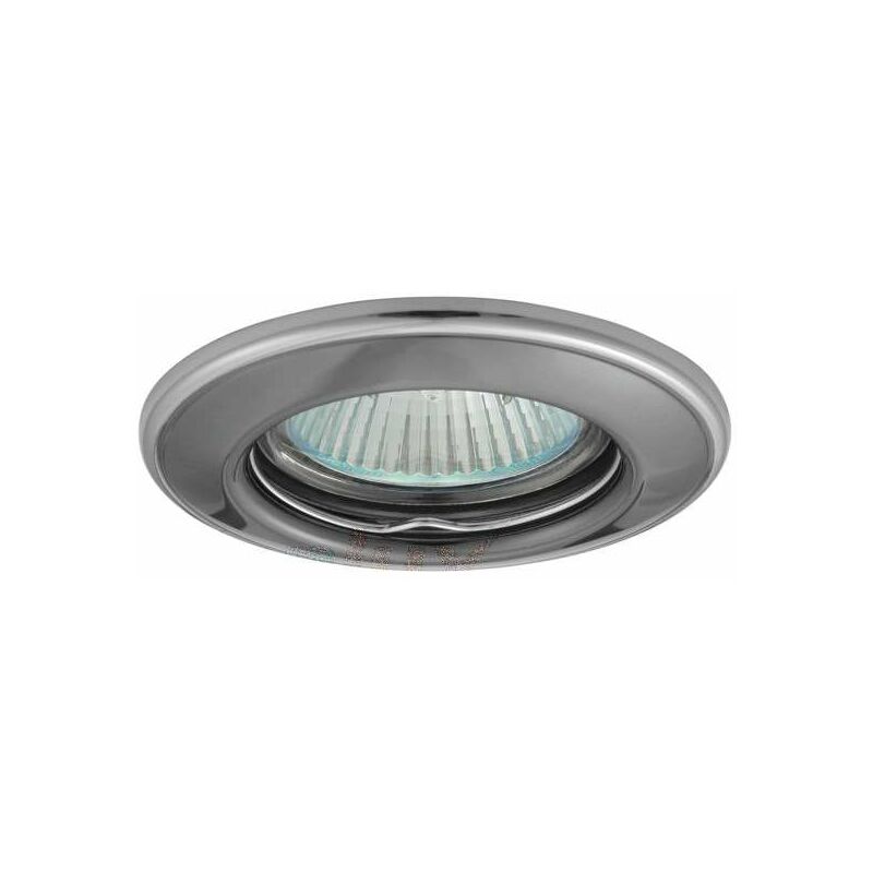 foto del prodotto supporto spot integrato 60 75mm foratura rotonda grafite nichel