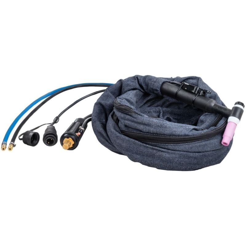 foto del prodotto supporto torcia tig con cavi da 4 m e accessori 315a