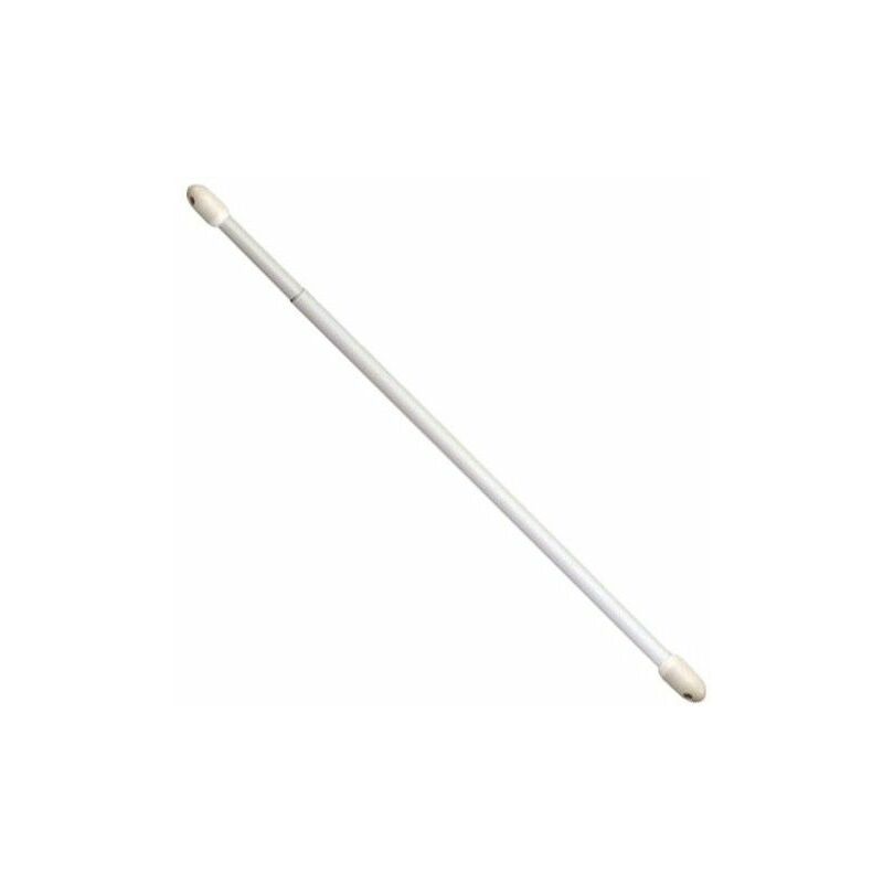 foto del prodotto supporto trasparente ovale allungabile bianco 40 60 cm. 2 pezzi 