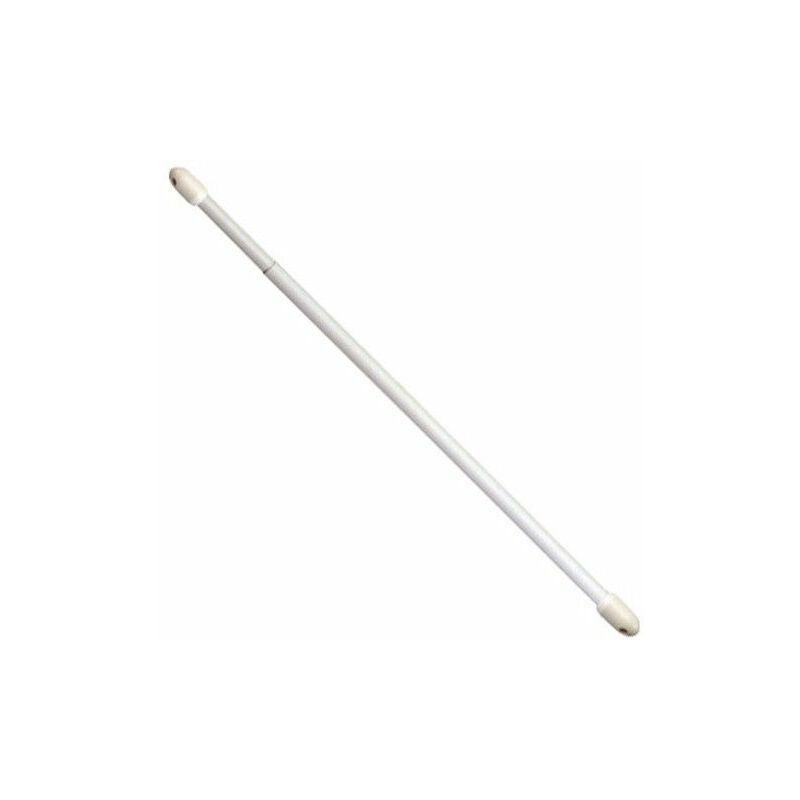 foto del prodotto supporto trasparente ovale allungabile bianco 60 80 cm. 2 pezzi 