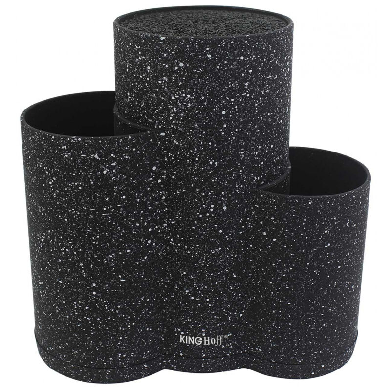 foto del prodotto supporto triplo per coltelli e utensili kinghoff kh 1561